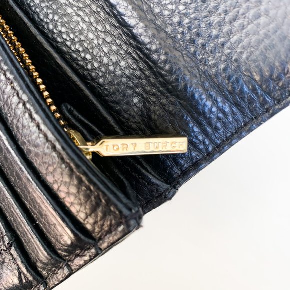 Tory Burch Black Leather Wallet 🖤 - Picture 6 of 6